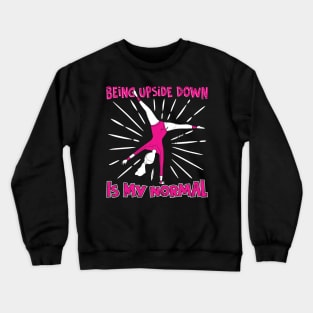 Funny Artistic Gymnastics Gymnast Gift Crewneck Sweatshirt